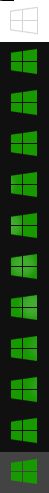 (Animated) Windows 8.1 Start Button - Green #1.png