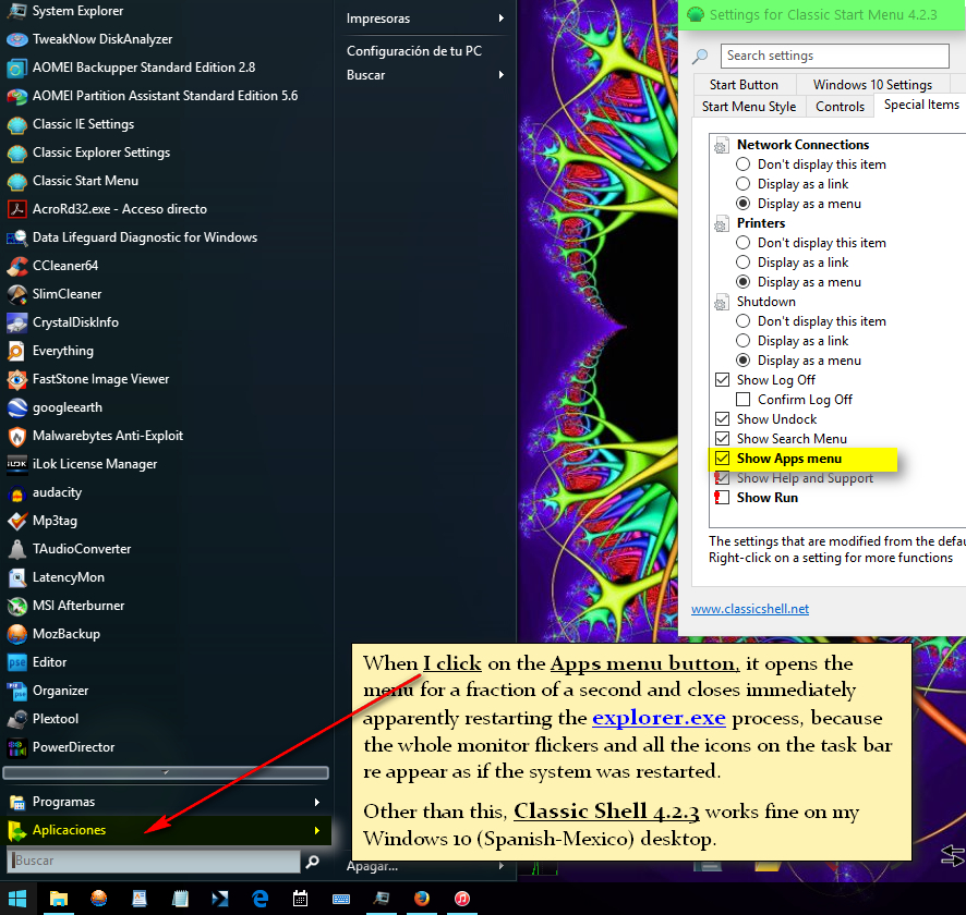 Classic Shell Apps Menu button problem.jpg