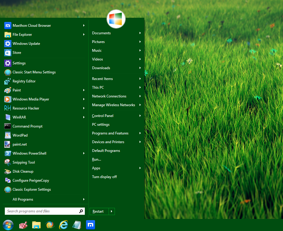 Classic Shell on Windows 10-III.png